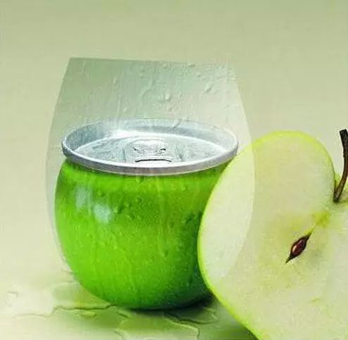 Photoshop创意合成苹果身体的易拉罐