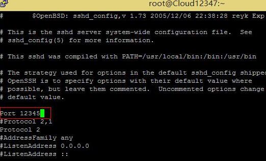 Linux修改SSH远程登录端口