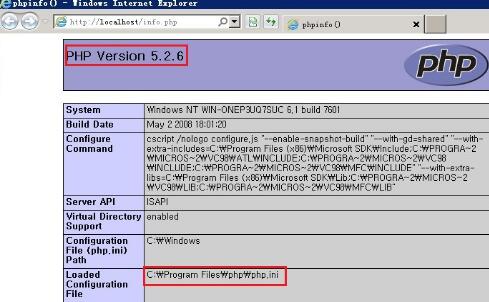 windows2008+iis7+asp+.net+php环境配置