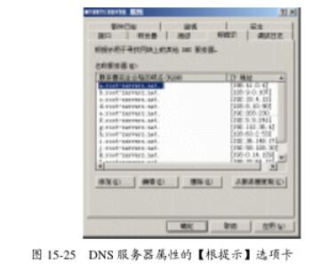如何配置DNS服务器的选项卡