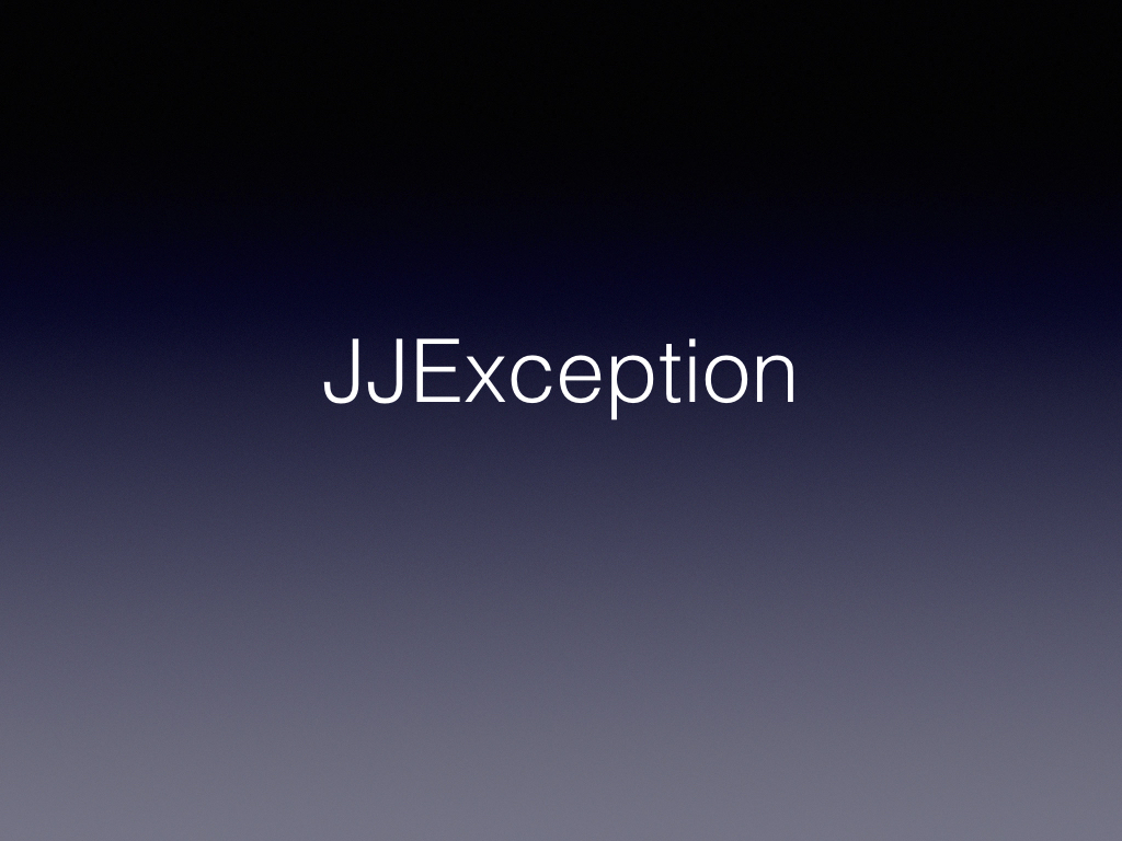 JJException 0.2.1发布