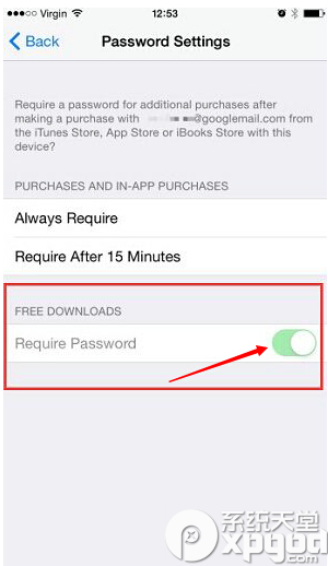 ios8.3商店下载app不输密码设置教程